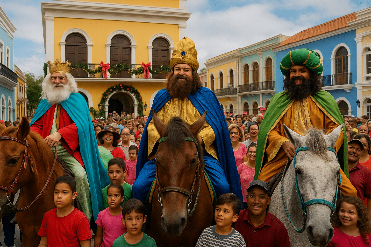 La Fiesta de los Tres Reyes Magos en Puerto Rico