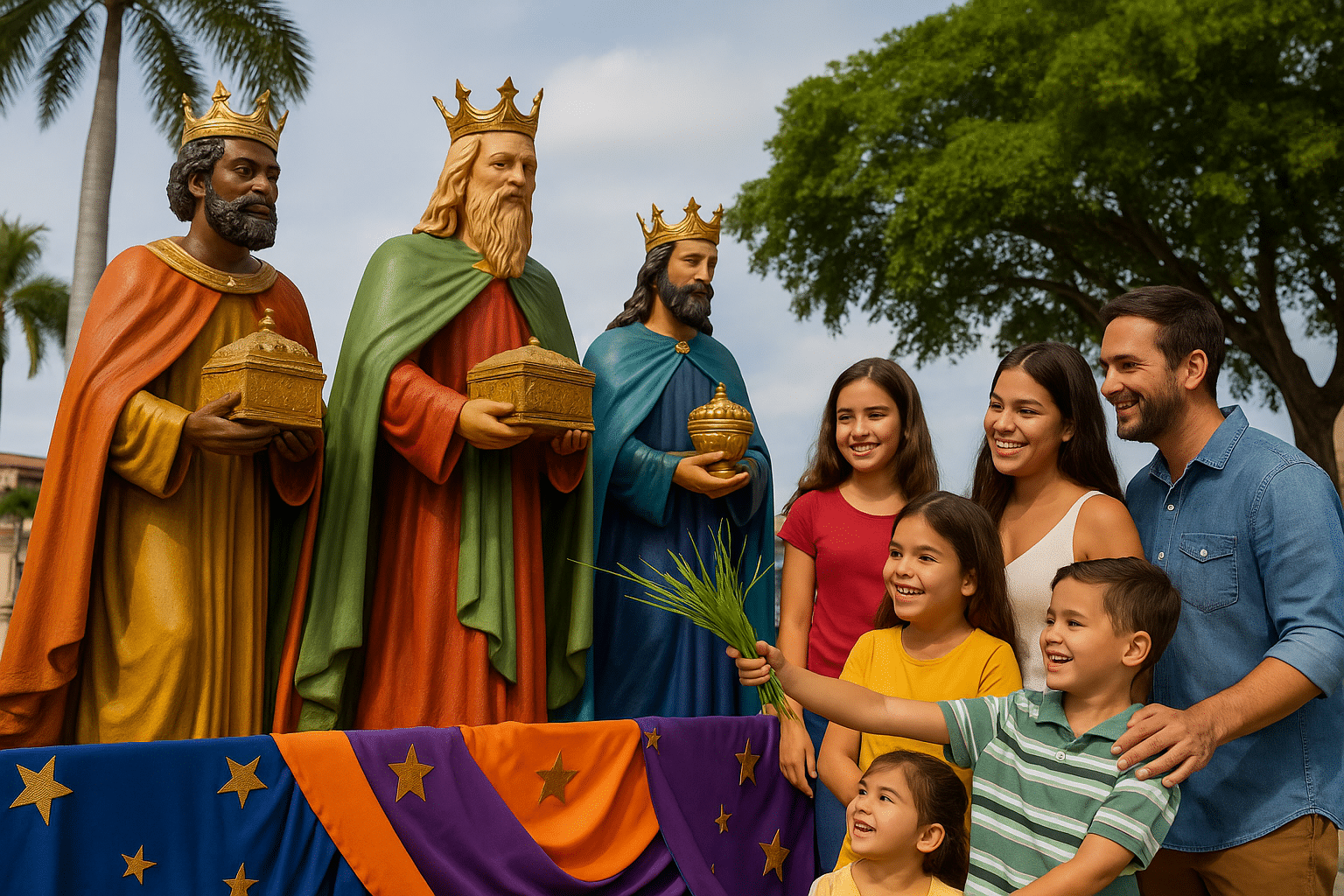 Actividades Familiares Durante la Fiesta de los Tres Reyes Magos