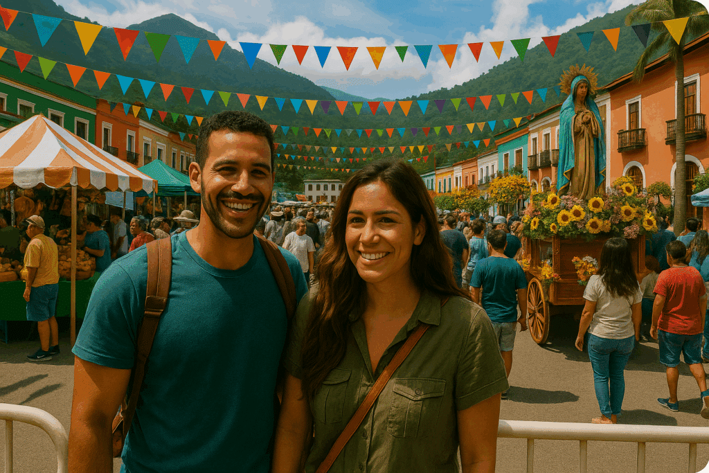 Salvadoran festival in Puerto Rico