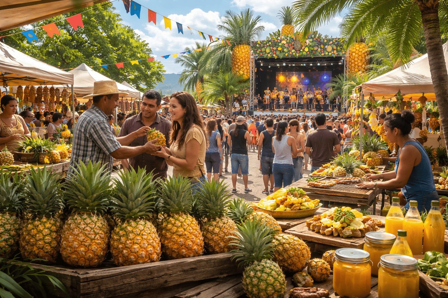 Puerto Rico’s Pineapple Festival