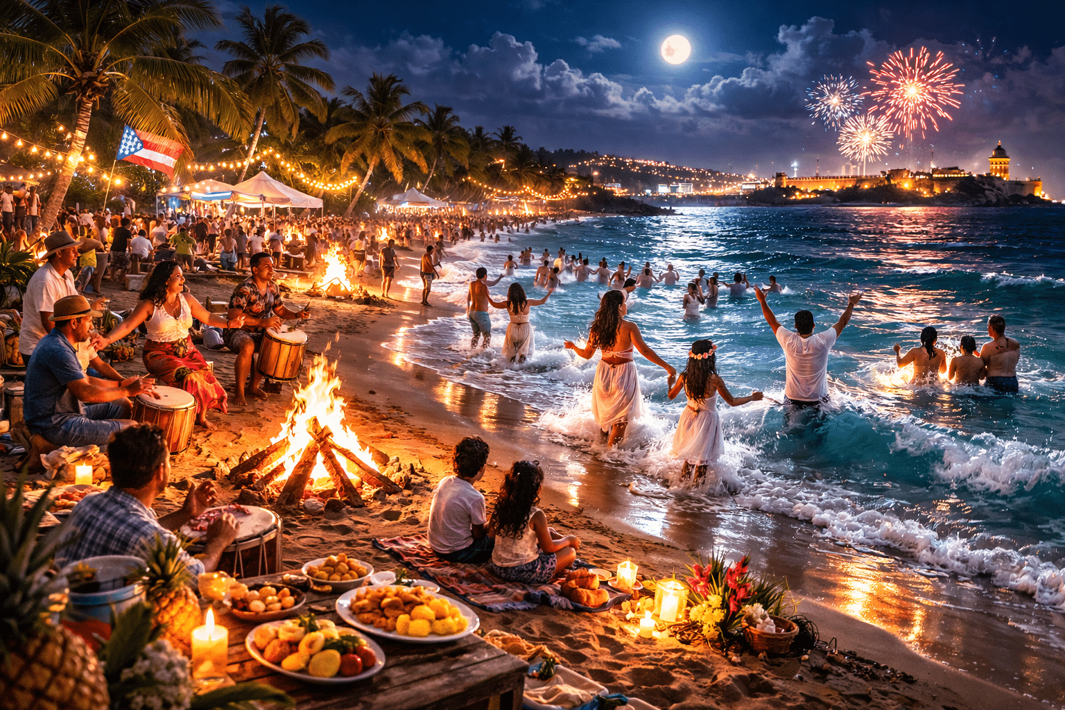 San Juan Night in Puerto Rico