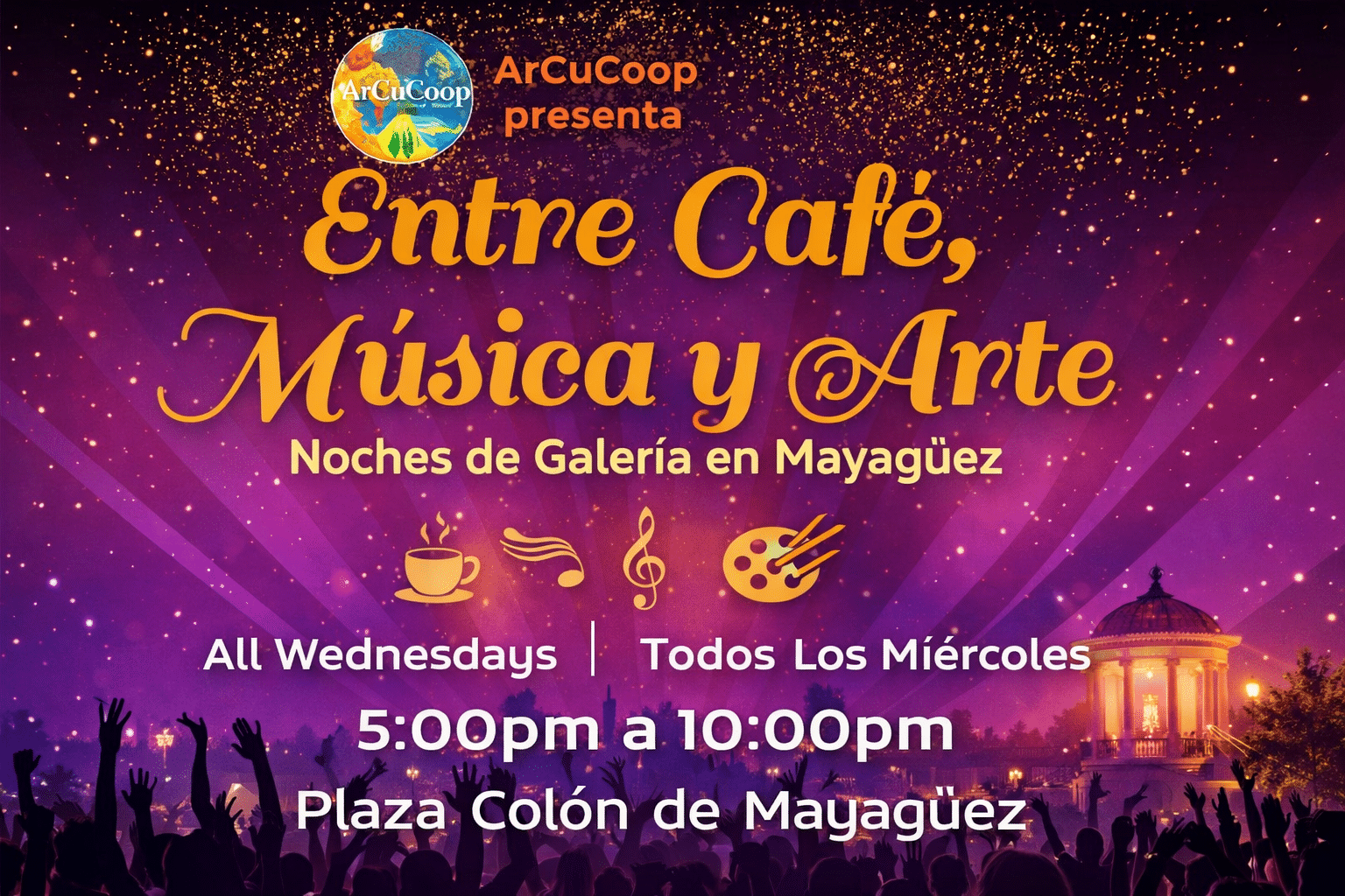 Gallery Nights Mayagüez: A Weekly Celebration of Coffee, Music, and Art